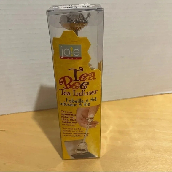 Stainless Tea Bee Tea Infuser by Joie MSC Int'l, NIB, Spoon Style - Picture 5 of 5